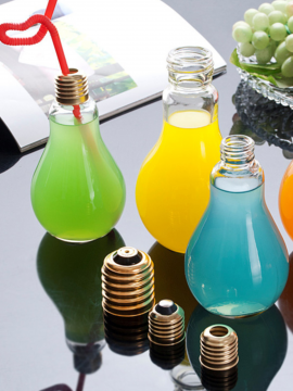 Bulb glass cup