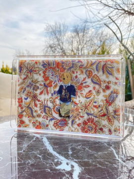 Plexi Glass Special Design Large size tray 25cmX41cm