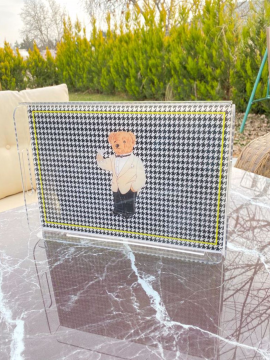 Plexi Glass Special Design Large size tray 25cmX41cm