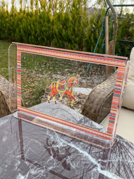 Plexi Glass Special Design Large size tray 25cmX41cm